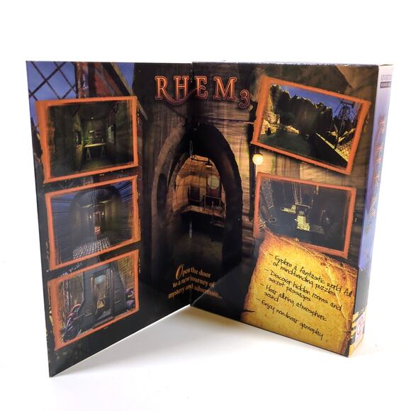 Rhem 3 WIN MAC CD-Rom Puzzle Adventure Software Brand New Sealed 2008 Got Game - Picture 2 of 5